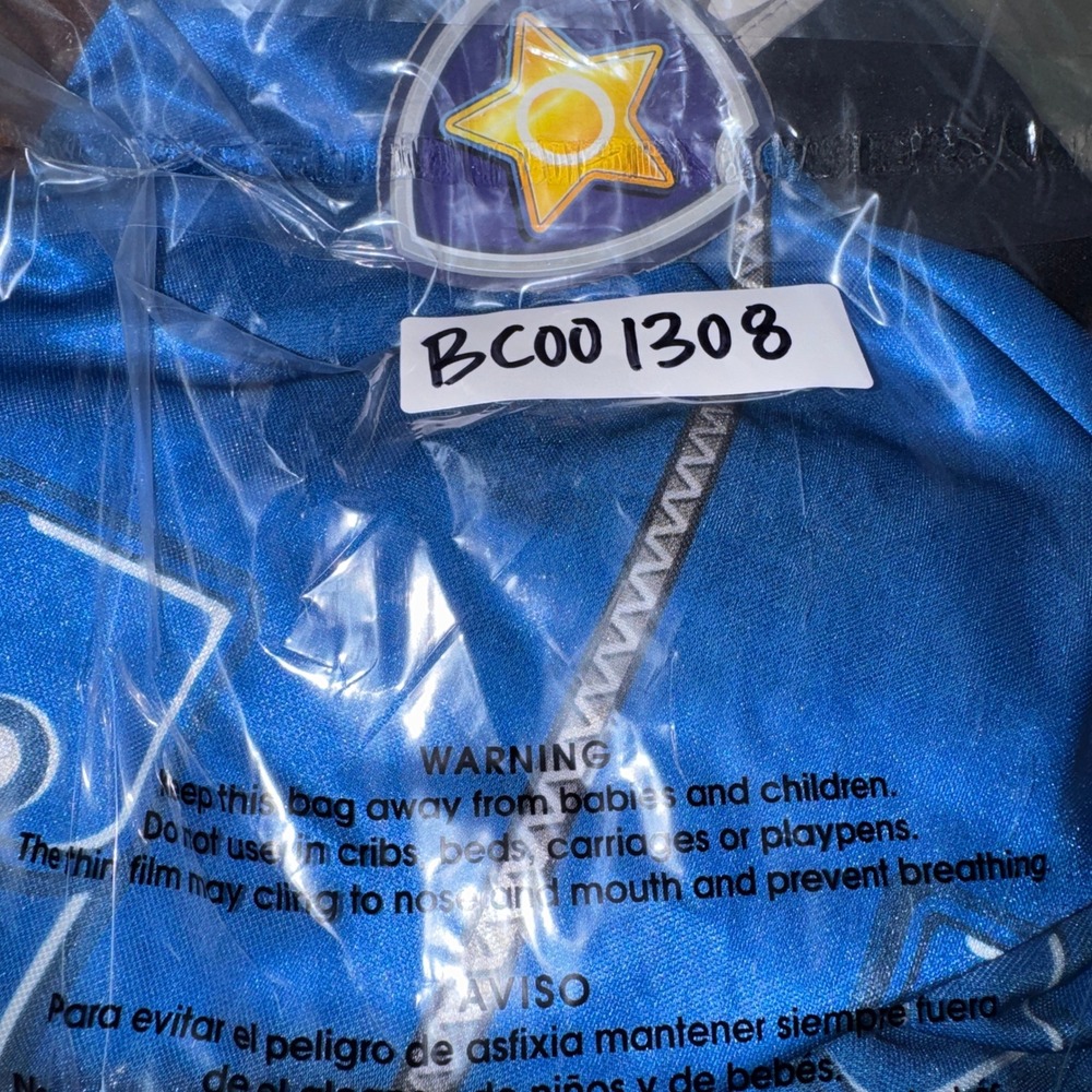 Rubies Boys Paw Patrol Chase Costume Small Blue Brown Police Dog Jumpsuit - Picture 8 of 14